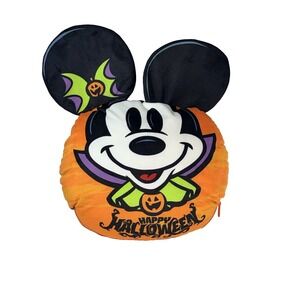 Disney Cruise Line Halloween On The High Seas MICKEY MOUSE Reversible‎ Pillow
